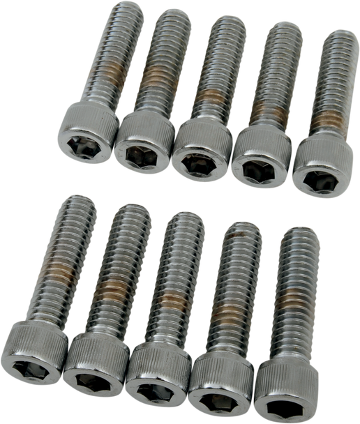 Drag Specialties DS-190547 Bolts - Socket-Head - Knurled - 5/16-18 x 1-1/4"