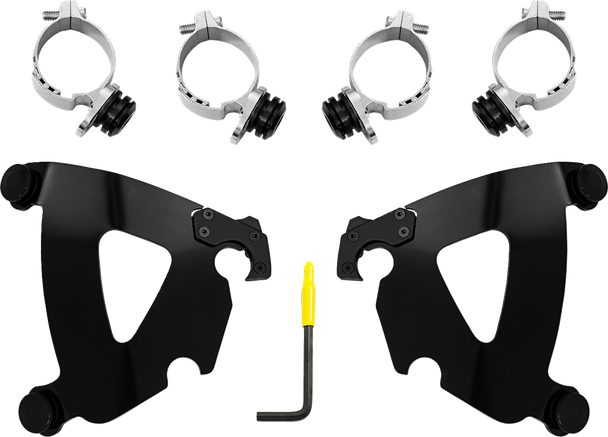 Memphis Shades MEB2076 Road Warrior Mounting Kit - Black - Chief