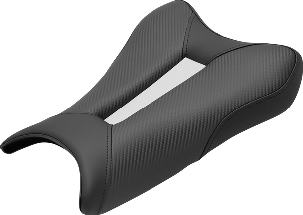 Saddlemen 0810-K076 Track Seat - Solo - Carbon Fiber - Black - ZX6R 19-22