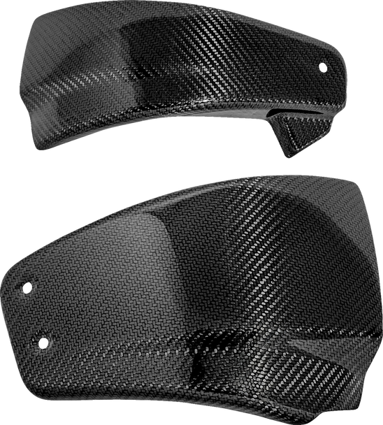 Saddlemen CF-818-001 Side Cover - Carbon Fiber/Gloss