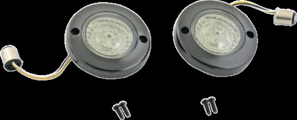 CUSTOM DYNAMICS PB-FB-AW-1157BS TURNSIGNAL PB W/D-RING BK