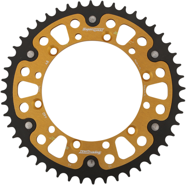 Supersprox RST-460-48-GLD Stealth Rear Sprocket - Gold - for Kawasaki/Suzuki