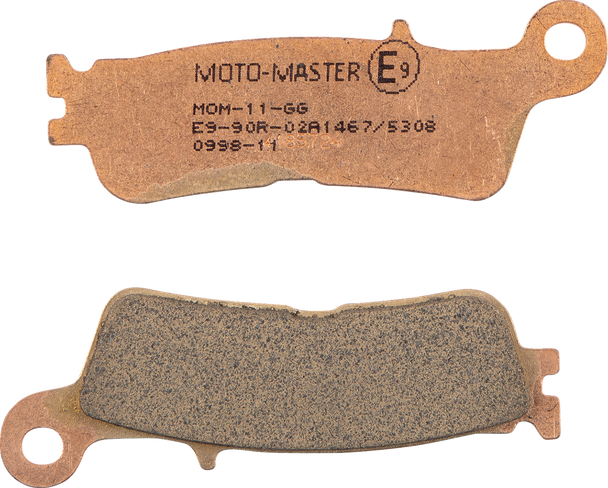 MOTO-MASTER 99811-PU Brake Pads - Racing Series