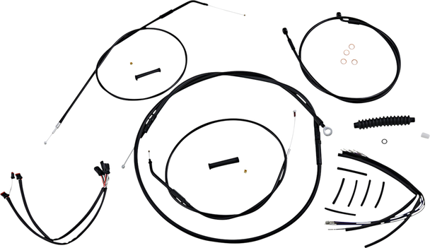 Magnum Shielding 486663 Xr Handlebar Installation Kit - 14-22 Sportster - Black