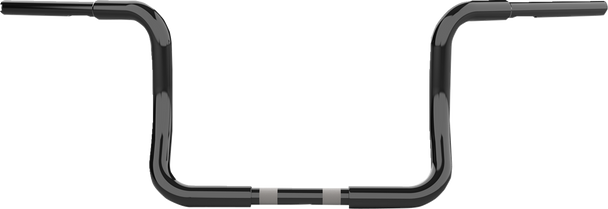 La Choppers La-7325-10B Handlebar - Twin Round - 10" - Black