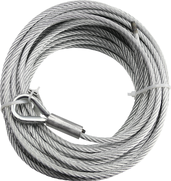 KFI Products UTV-CBL-4KW Wide Winch Cable - 15/64" x 52' - Utv