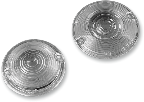 Chris Products DHD3C Turn Signal Lens - 63-85 Fl - Clear