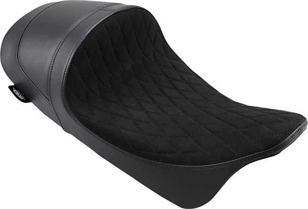 DRAG SPECIALTIES SEATS 0801-1255 SEAT SOLO FRWDLW DIAMSUED