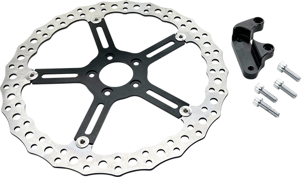 Arlen Ness 300-042 Rotor Kit - Jagged - Right Front - 15"