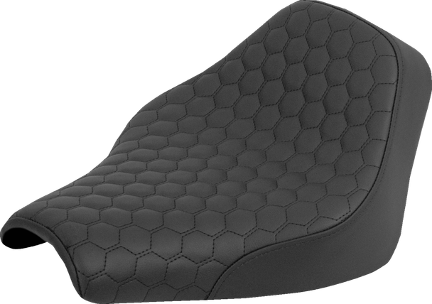 Saddlemen 818-30-003 Renegade Solo Seat - Honeycomb - FXST/FXBB 18-25