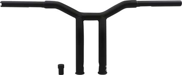 Burly Brand B12-6051SB Dominator Handlebar - Raked - 10" - Matte Black