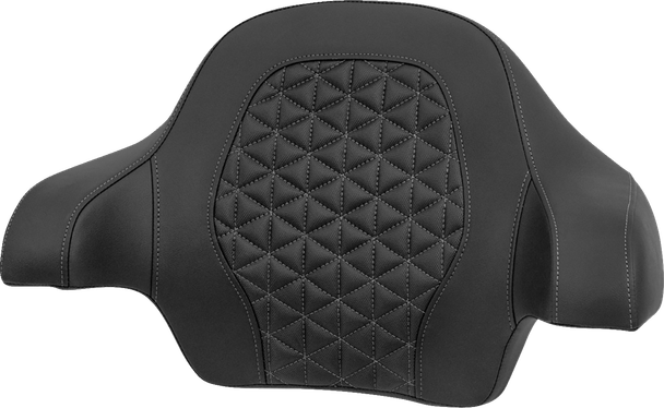 Saddlemen 814-07-21102 Tour-Pak Passenger Pad - Tri-Gripper - FLH/FLT 14-25