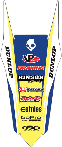 Factory Effex 19-32630 Rear Fender Graphic - Husqvarna