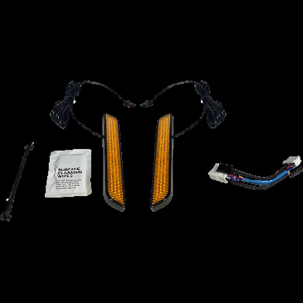 CUSTOM DYNAMICS CD-FORK-HD-AB LIGHT LED FORK AMB BLK