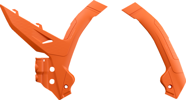 Polisport 8500100002 Frame Guards - 16 OEM Orange - for KTM
