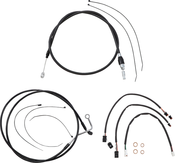 Magnum Shielding 4861142 Xr Handlebar Installation Kit - 21-23 Fltr - Black