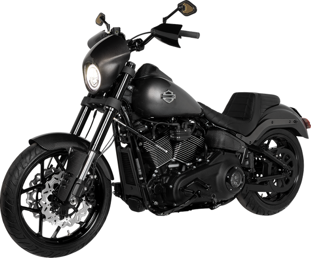 Arlen Ness 210-044 Front Fender - Qualifier - 19" - Carbon Fiber