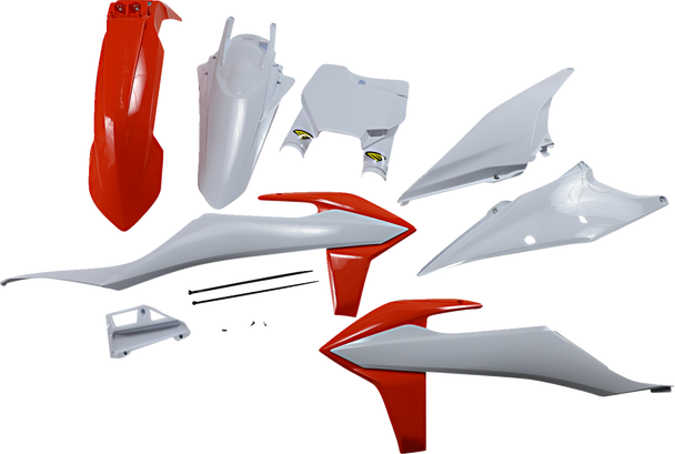 Cycra 1CYC-9426-00 5 Piece Replica Body Kit - 20 Oem Orange/White - for Ktm