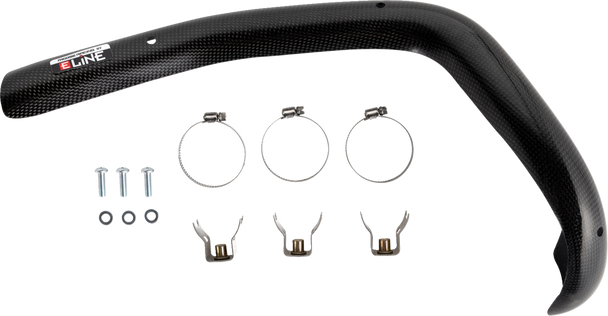 Moose Racing BHS39023 Heat Shield - Carbon Fiber