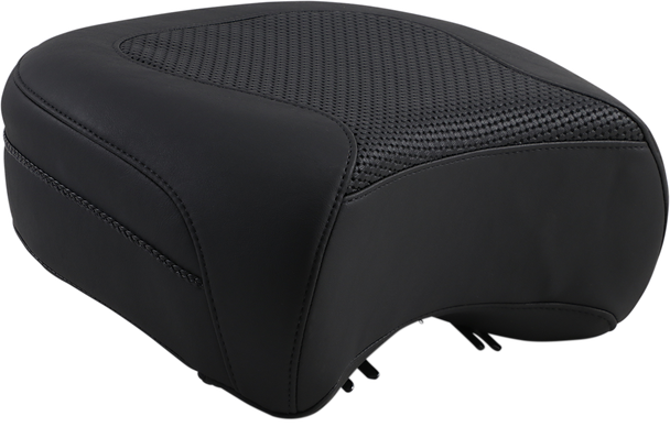 Mustang 79436 Textured Police Air Ride Rear Seat for Harley Davidson FLHP 97-07