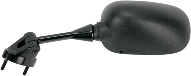 Emgo 20-43012 Mirror - Side View - Rectangle - Black - Left