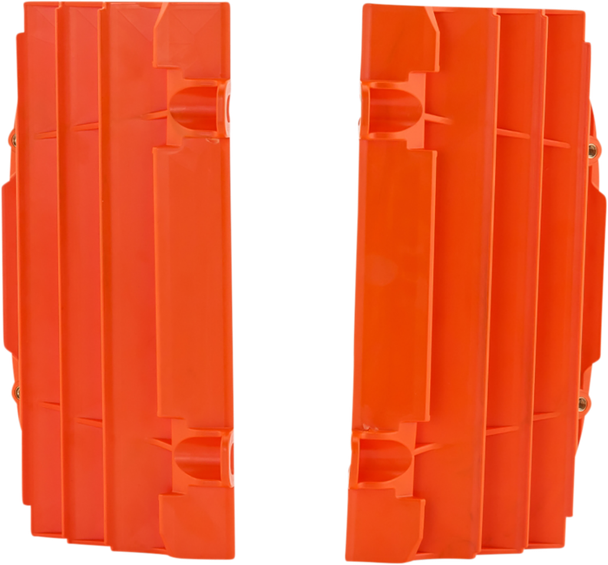 UFO AC02466 Replacement Radiator Louvers - Orange - for Ktm