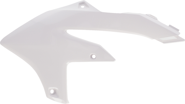 Cycra 1CYC-1787-30 Replica Radiator Shrouds - White - for Yamaha
