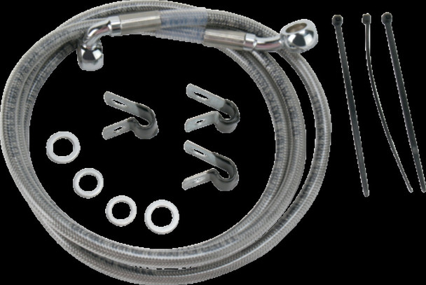 DRAG SPECIALTIES 1741-2653 LINE BRK F00-07FLST SS+10