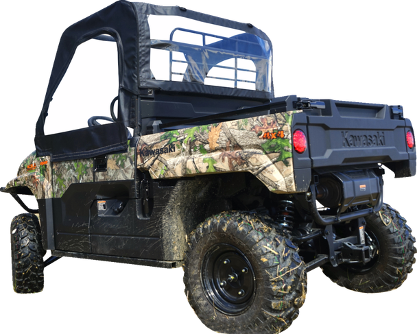 Seizmik 51-20988 Soft Upper Doors - Rear Window - for Kawasaki - Mule