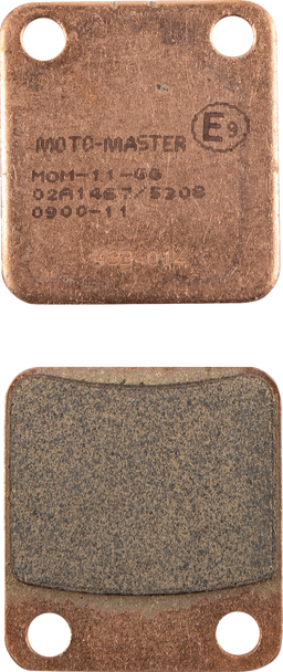 MOTO-MASTER 90011-PU Brake Pads - Racing Series