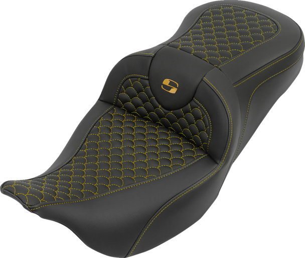 Saddlemen 808-07B-20807 Roadsofa Seat - w/o Backrest - FLH/FLT 08-25
