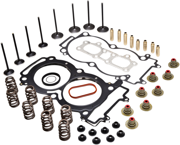 Kibblewhite 82-83150 Cylinder Head Kit - Black Diamond Valves - for Polaris