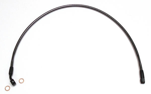 Magnum Shielding 47135 Brake Line - 10 mm-35° - 35" - Black Pearl