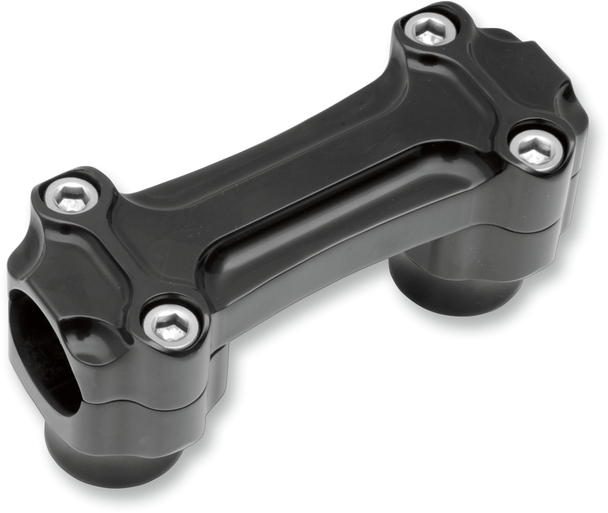Todd'S Cycle 0602-0913 Bone Bar Handlebar Clamp & Riser Kit - 1-1/4" Clamping