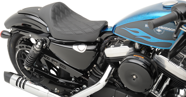 DRAG SPECIALTIES SEATS 0804-0674 SEAT SOLO CAFE` DIAMD XL