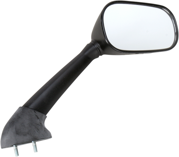 Emgo 20-31941 Mirror - Side View - Rectangle - Black - Right