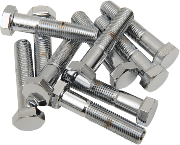 Drag Specialties DS-190649 Bolts - Fine Thread - 3/8"-24 x 2" - 10 Pack