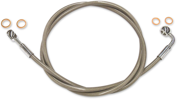 Magnum Shielding SSC0604-48 Brake Line - Ez Align - Xr - Stainless Steel