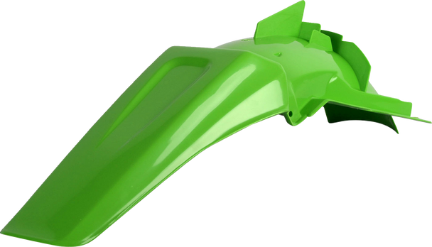 Polisport 8595100001 Fender - Rear - Green - for Kawasaki - Kx 99-02