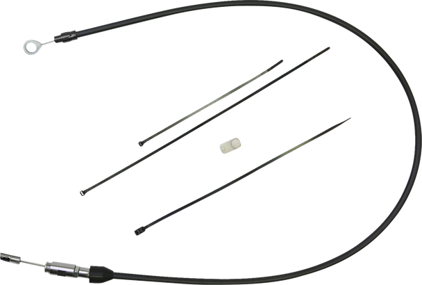 Drag Specialties 0652-3067 Quick Connect Clutch Cable - Upper - Black/Black
