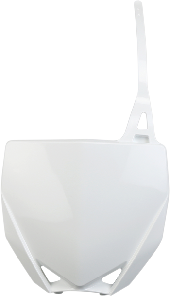 Ufo YA04869046 Front Number Plate - White