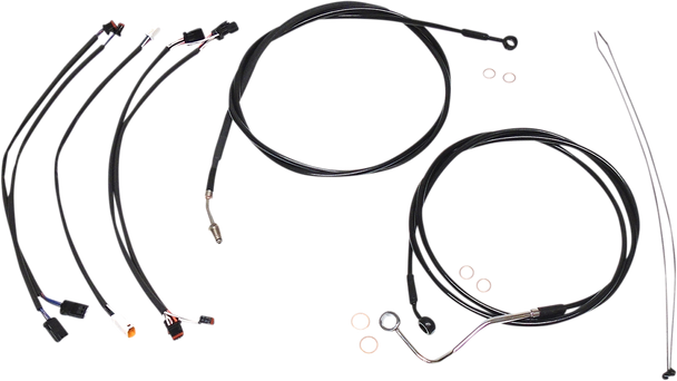 Magnum Shielding 486421 Xr Handlebar Installation Kit - 17-20 Flhrxs - Black