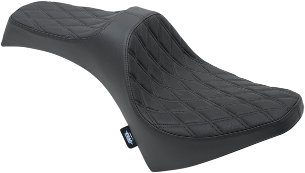 Drag Specialties 0810-2119 Predator III Seat - Dbl Diamond - Scout 15-22