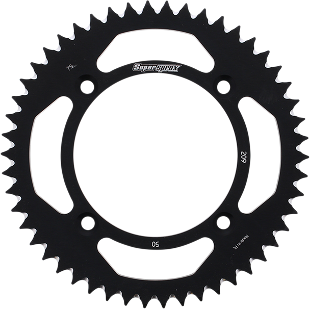Supersprox RAL-209-50-BLK Rear Sprocket - Black - for Honda - 50 Tooth