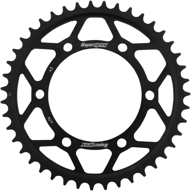 Supersprox RFE-479-43-BLK Rear Sprocket - 43 Tooth