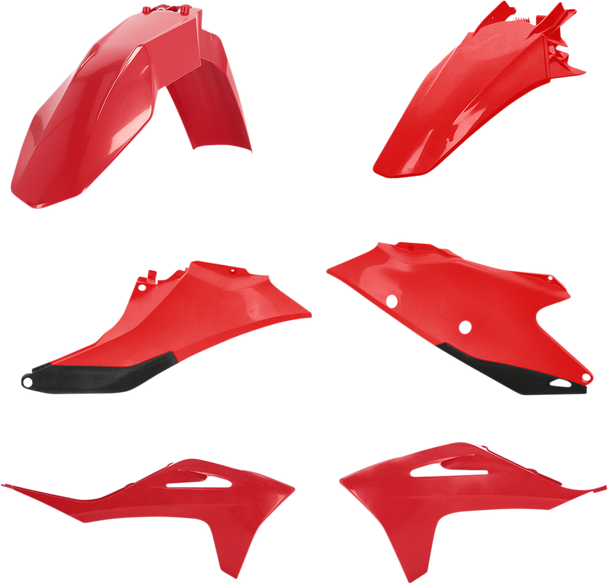 Acerbis 2872787118 Standard Body Kit - 21-22 Oem Red - Gas Gas - EX/MC 21-23