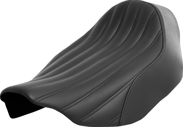 Saddlemen 823-07-0023 Renegade Knuckle Solo Seat - Black - FLH/FLT 23-24