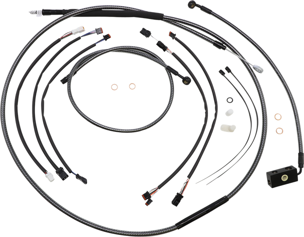 Magnum Shielding 787942 Karbonfibr Designer Handlebar Installation Kit - 18-24