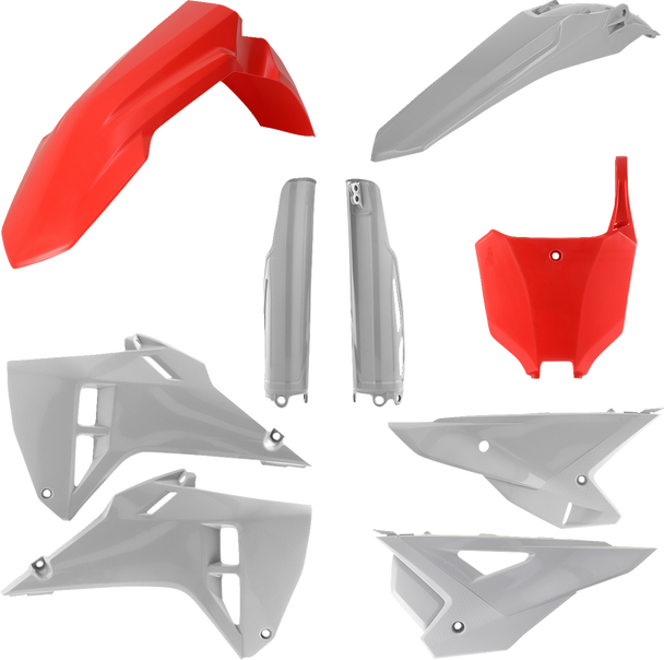 Acerbis 2985981010 Full Body Kit - Red/Gray - for Honda - Crf 25