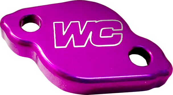 Works Connection 21-P701 Rear Brake Cap - Purple - for Kawasaki